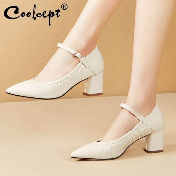 dress shoes coolcept plus size 33-48 women wedding spring pointed toe buckle pumps square heel party female footwear, Black
dress shoes coolcept plus size 33-48 women wedding spring pointed toe buckle pumps square heel party female footwear, Black
