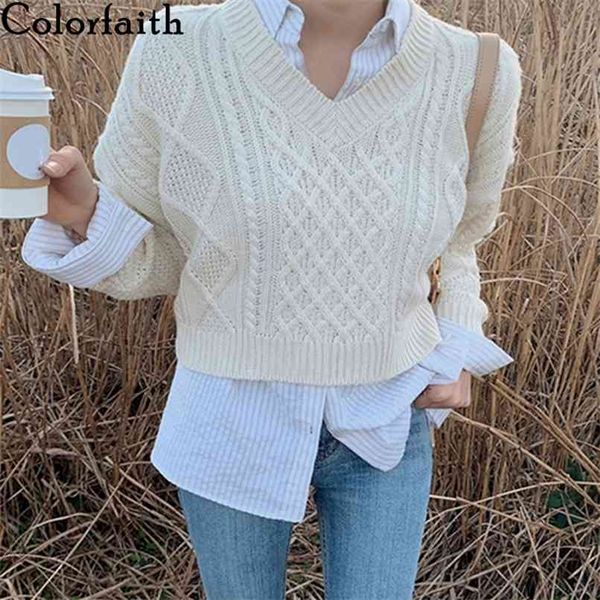 autumn winter women sweater v-neck knitted multi colors pullovers fashionable casual short wild sw2187 210427, White;black
autumn winter women sweater v-neck knitted multi colors pullovers fashionable casual short wild sw2187 210427, White;black