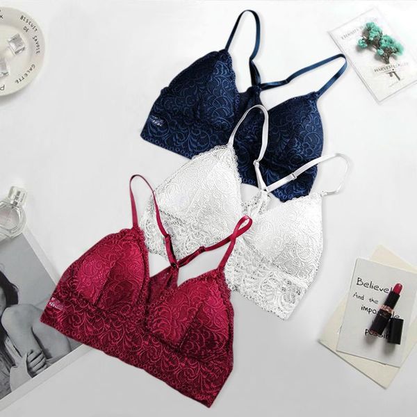 push up wire lace sport bra women arrival plus size bralette underwear lingerie full cup gym clothing, White;black
push up wire lace sport bra women arrival plus size bralette underwear lingerie full cup gym clothing, White;black
