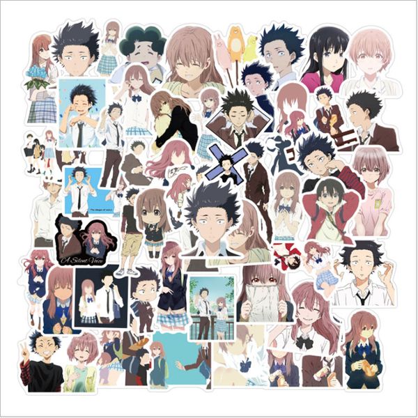 50 pcs shape of voice graffiti waterproof skateboard travel suitcase phone lapluggage stickers cute kids girl toys
50 pcs shape of voice graffiti waterproof skateboard travel suitcase phone lapluggage stickers cute kids girl toys