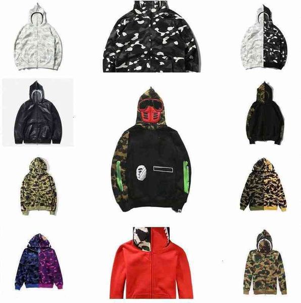 mode hommes zip-front swark shark camouflage imprimez -ffrage sweat shirt hip hop lettres longues manches femme firoplan a bathing ape, Black
mode hommes zip-front swark shark camouflage imprimez -ffrage sweat shirt hip hop lettres longues manches femme firoplan a bathing ape, Black
