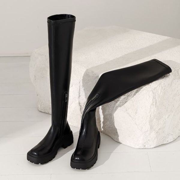 women over knee boots 2022 fashion platform winter shoes for woman high heel long boot lady street footwear size 34-40, Black
women over knee boots 2022 fashion platform winter shoes for woman high heel long boot lady street footwear size 34-40, Black