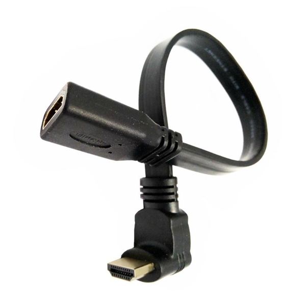audio cables & connectors -compatible 270/90 degree angle thin flat extension cable male to female up/down cord 1.4v short kabel 0.
audio cables & connectors -compatible 270/90 degree angle thin flat extension cable male to female up/down cord 1.4v short kabel 0.