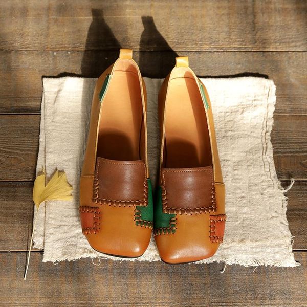 dress shoes tayunxing handmade woman cow leather shallow low heel retro comfort lady female spring autumn footwear 788-02, Black
dress shoes tayunxing handmade woman cow leather shallow low heel retro comfort lady female spring autumn footwear 788-02, Black