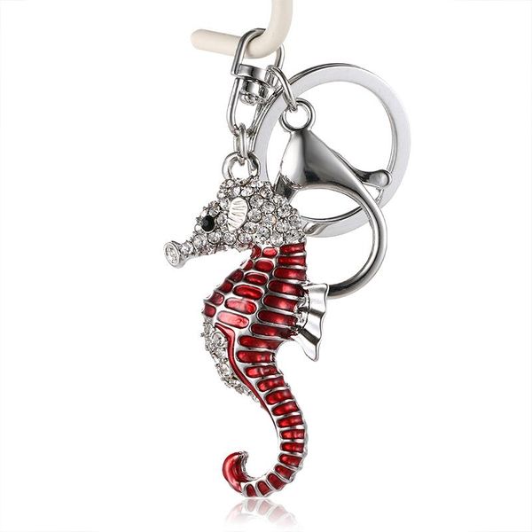 keychains keychain gywyn2021 the latest key chain car lady's bag pendant small gift lovely seahorse pendant., Silver
keychains keychain gywyn2021 the latest key chain car lady's bag pendant small gift lovely seahorse pendant., Silver