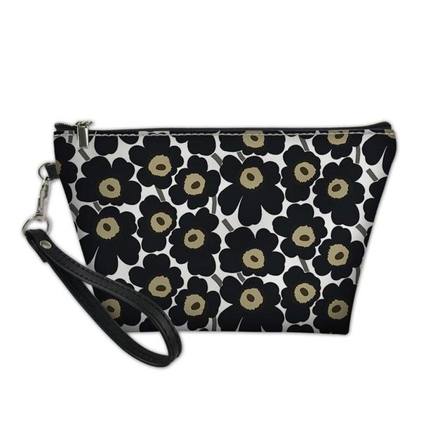 cosmetic bags & cases cute nordic flowers print zipper leather make up women ladies makeup pouch females small bag
cosmetic bags & cases cute nordic flowers print zipper leather make up women ladies makeup pouch females small bag