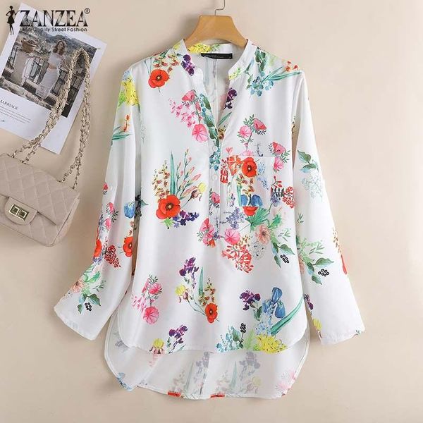 women's blouses & shirts autumn bohemian long sleeve spring women floral printed blouse chemise elegant v neck flower blusas ol, White
women's blouses & shirts autumn bohemian long sleeve spring women floral printed blouse chemise elegant v neck flower blusas ol, White