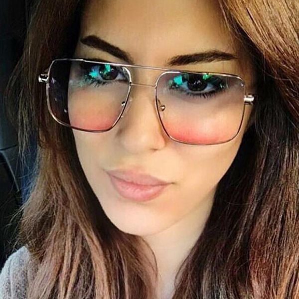 sunglasses 2021 oversize square rimless women designer fashion celebrity sun glasses for men uv400 shades oculos, White;black
sunglasses 2021 oversize square rimless women designer fashion celebrity sun glasses for men uv400 shades oculos, White;black