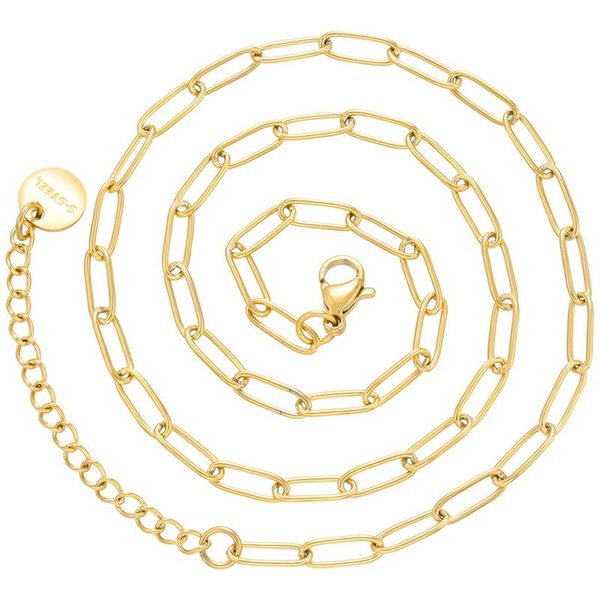 pendant necklaces qmhje thick 3.3mm gold silver color diy necklace chain basic stainless steel women men choker link jewelry accessory geome
pendant necklaces qmhje thick 3.3mm gold silver color diy necklace chain basic stainless steel women men choker link jewelry accessory geome