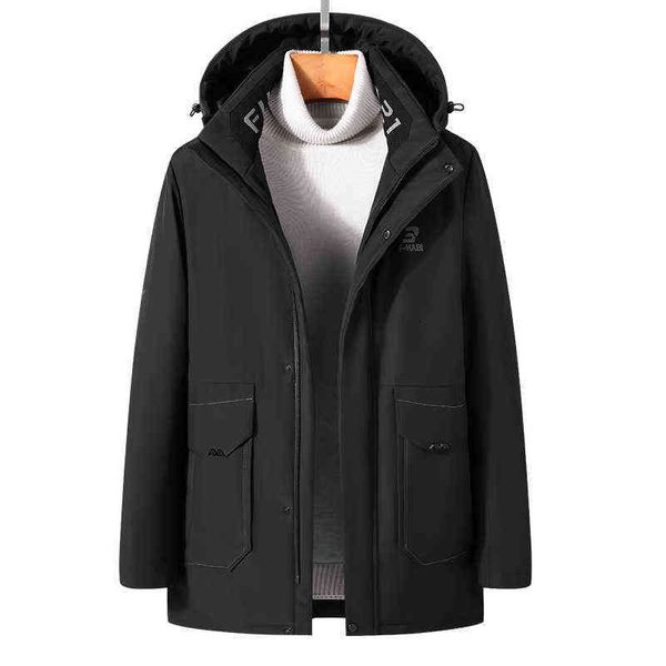 down et men's medium length 2021 winter casual hooded work cloth detachable inner liner cold proof and warm coat, Black
down et men's medium length 2021 winter casual hooded work cloth detachable inner liner cold proof and warm coat, Black