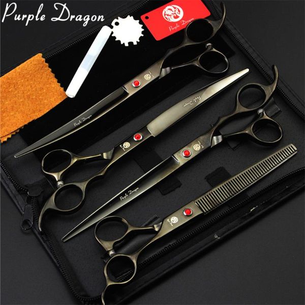 dog grooming scissors 7" 8" purple dragon jp 440c pet straight shears thinning curved z3005
dog grooming scissors 7" 8" purple dragon jp 440c pet straight shears thinning curved z3005