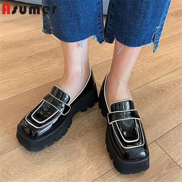 asumer 2021 big size 41 thick heel platform shoes women genuine leather casual punk comfortable pumps black dress
asumer 2021 big size 41 thick heel platform shoes women genuine leather casual punk comfortable pumps black dress