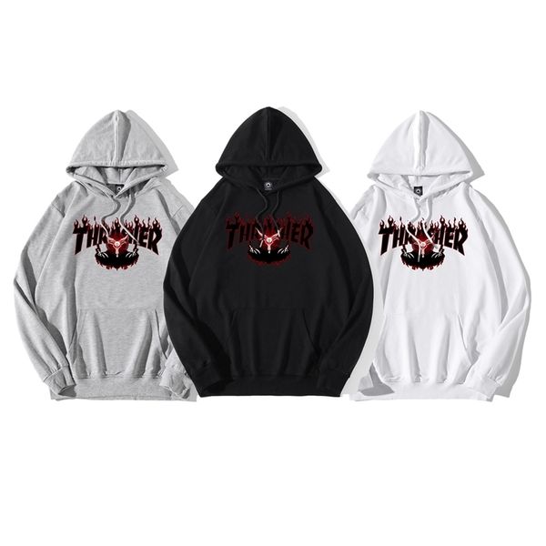 2021 new autumn versatile black label demon series flame throsher thin men's and women's hoodie
2021 new autumn versatile black label demon series flame throsher thin men's and women's hoodie