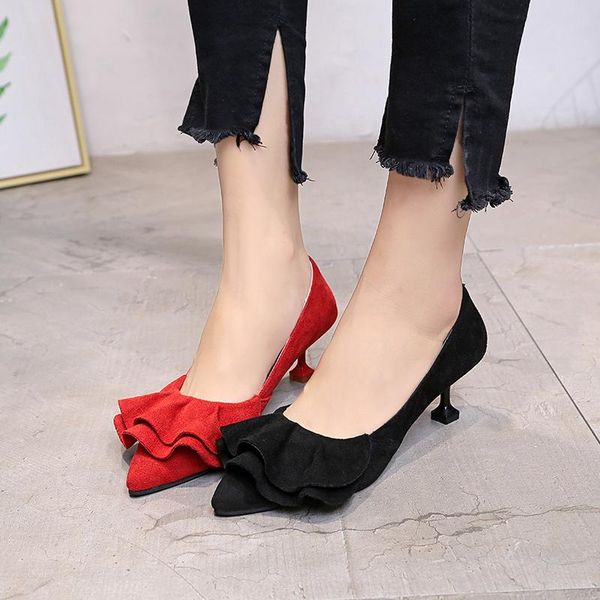 dress shoes hkxn women's high heels summer bridal comfortable pointed toe party wedding banquet low heel, Black
dress shoes hkxn women's high heels summer bridal comfortable pointed toe party wedding banquet low heel, Black