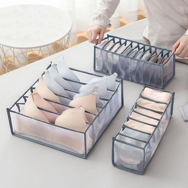 bra storage boxes underwear clothes organizer drawer nylon divider closet for folding ties socks drawers
bra storage boxes underwear clothes organizer drawer nylon divider closet for folding ties socks drawers