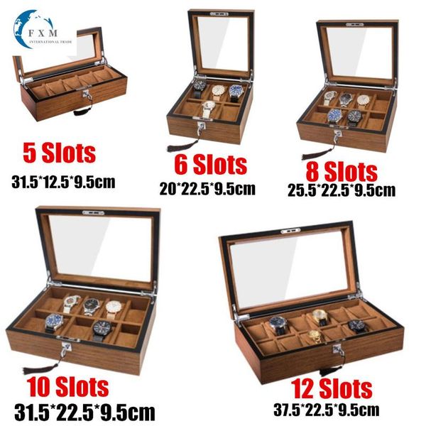 watch boxes & cases 5/6/8/10/12 slot retro wooden display box holder jewelry collection storage organizer casket, Black;blue
watch boxes & cases 5/6/8/10/12 slot retro wooden display box holder jewelry collection storage organizer casket, Black;blue