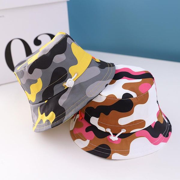 camouflage hats 1-4 years rainbow summer hat fisherman cap kids boy colorful fashion outdoor beach wear comfortable adjustable caps &, Yellow 
camouflage hats 1-4 years rainbow summer hat fisherman cap kids boy colorful fashion outdoor beach wear comfortable adjustable caps &, Yellow