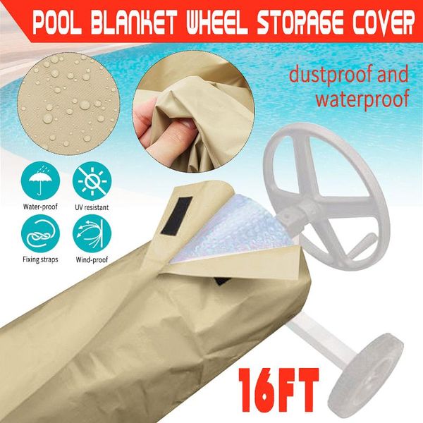 pool & accessories 16ft 4.9m swimming cover solar roller reel dustproof waterproof uv protective blanket
pool & accessories 16ft 4.9m swimming cover solar roller reel dustproof waterproof uv protective blanket