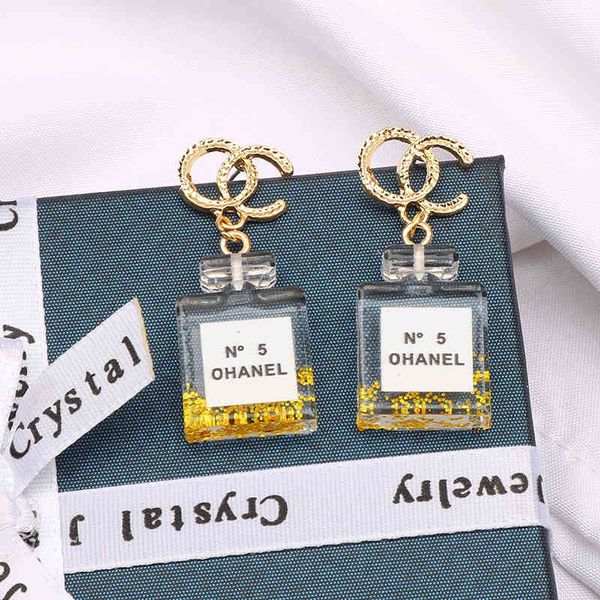 small fragrant wind letter earrings, light luxury earrings net, red transparent perfume bottle, ice earrings. accessories black friday, Golden
small fragrant wind letter earrings, light luxury earrings net, red transparent perfume bottle, ice earrings. accessories black friday, Golden