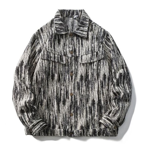 men's jackets harajuku men denim jacket tie dye print turn-down collar autumn winter pockets cowboy outwear couple baggy vintage jean c, Black;brown
men's jackets harajuku men denim jacket tie dye print turn-down collar autumn winter pockets cowboy outwear couple baggy vintage jean c, Black;brown