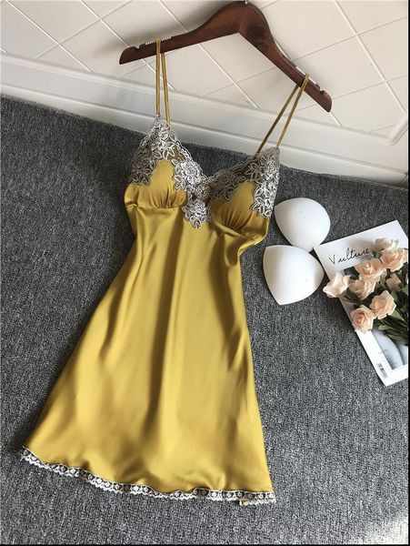 short satin backless womens sleepwears lingerie sleepdress babydoll nightdress yellow nightgown underwear homewear, Black;red
short satin backless womens sleepwears lingerie sleepdress babydoll nightdress yellow nightgown underwear homewear, Black;red