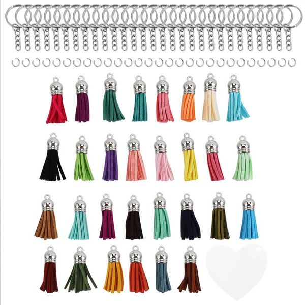 craft tools 90pcs acrylic discs clear heart keychain blanks charms and colourful tassel key rings for diy crafts jewelry making
craft tools 90pcs acrylic discs clear heart keychain blanks charms and colourful tassel key rings for diy crafts jewelry making