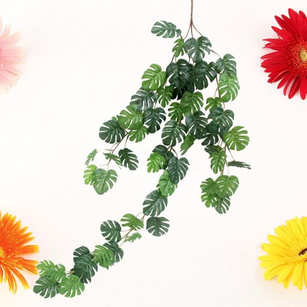 1pc simulation rattan artificial small monstera leaves wall hanging vine leaf garland plants decoration home decor ac decorative flowers & w
1pc simulation rattan artificial small monstera leaves wall hanging vine leaf garland plants decoration home decor ac decorative flowers & w