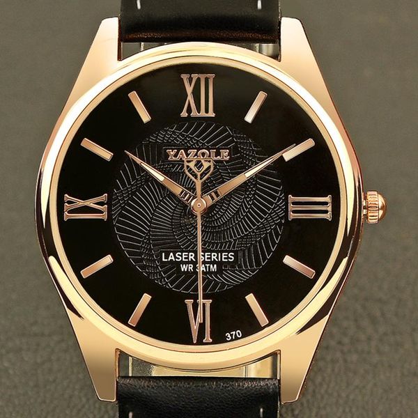 wristwatches yazole leisure watch for men business soft leather strap quartz watches clock mens 2021 fashion, Slivery;brown
wristwatches yazole leisure watch for men business soft leather strap quartz watches clock mens 2021 fashion, Slivery;brown