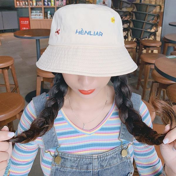 wide brim hats fashion sun visor pot hat leisure embroidered flower korean fisherman harajuku bucket parent-child children cap for girls, Blue;gray
wide brim hats fashion sun visor pot hat leisure embroidered flower korean fisherman harajuku bucket parent-child children cap for girls, Blue;gray