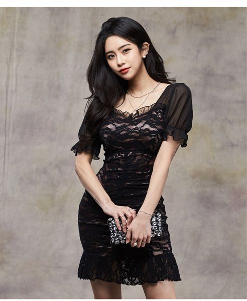 casual dresses see through lace pencil dress mesh patchwork sheath bodycon women summer square collar elegant vestidos 8q2u, Black;gray
casual dresses see through lace pencil dress mesh patchwork sheath bodycon women summer square collar elegant vestidos 8q2u, Black;gray