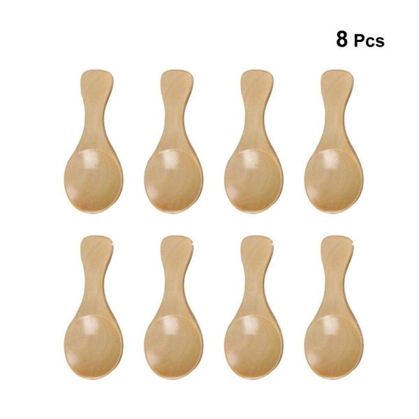 spoons 8 pcs wooden spoon mini milk powder children ice cream handmade short handle sugar (primary color)
spoons 8 pcs wooden spoon mini milk powder children ice cream handmade short handle sugar (primary color)