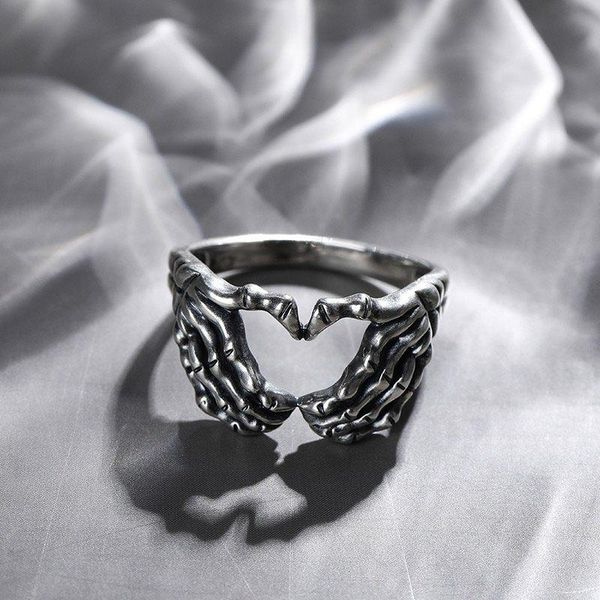 cluster rings vintage silver colour love gesture ring punk romantic men women's accessories party jewelry gifts gay matching, Golden;silver
cluster rings vintage silver colour love gesture ring punk romantic men women's accessories party jewelry gifts gay matching, Golden;silver