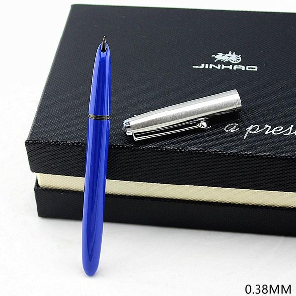 jinhao acrylic resin fountain pen stainless steel cap extra fine 0.38mm writing office school ink pens
jinhao acrylic resin fountain pen stainless steel cap extra fine 0.38mm writing office school ink pens