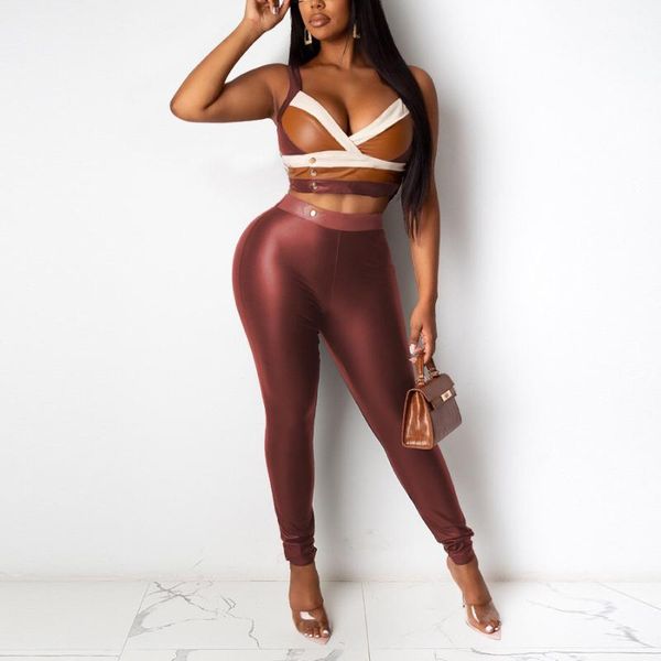 women's two piece pants women pieces sets strapless and pencil burgundy patchwork evening night club 2 matching 2021, White
women's two piece pants women pieces sets strapless and pencil burgundy patchwork evening night club 2 matching 2021, White
