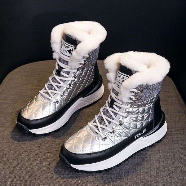 boots female winter keep warm women waterproof snow internal increase q7ux, Black
boots female winter keep warm women waterproof snow internal increase q7ux, Black