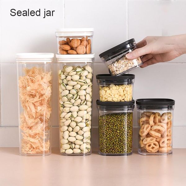 1pc multi-capacity sealed kitchen dried noodle plastic grain storage tank box with scale organizer bottles & jars
1pc multi-capacity sealed kitchen dried noodle plastic grain storage tank box with scale organizer bottles & jars