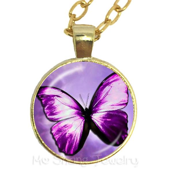 pendant necklaces 2021 25mm round crystal gem beauty purple butterfly necklace charm jewelry gift for women girls kids, Silver
pendant necklaces 2021 25mm round crystal gem beauty purple butterfly necklace charm jewelry gift for women girls kids, Silver