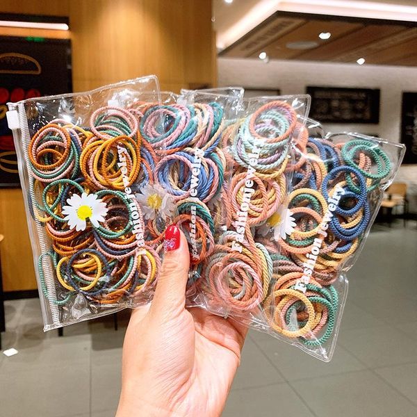 hair accessories 50/100/1000pcs high-elastic kids candy color rope colorful nylon bands ponytail holder rubber, Slivery;white
hair accessories 50/100/1000pcs high-elastic kids candy color rope colorful nylon bands ponytail holder rubber, Slivery;white