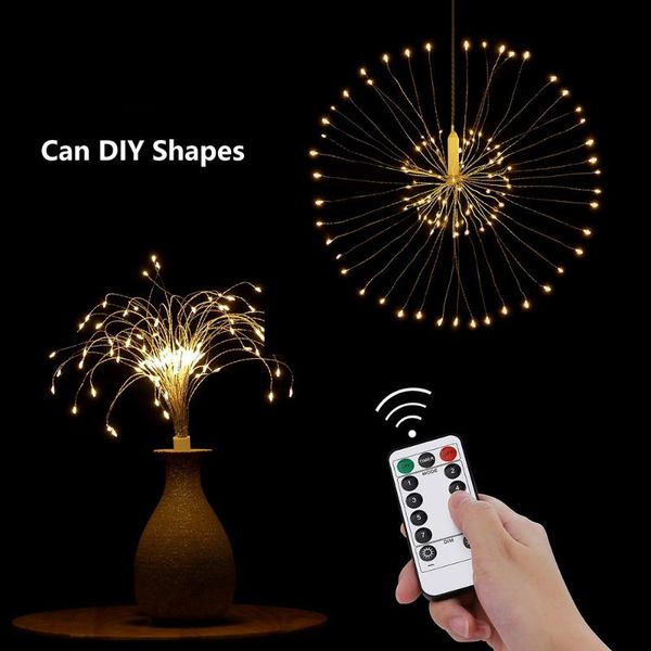 strings fireworks lights led hanging string light 8 modes with 13key remote diy copper starburst fairy garland for christmas decoration
strings fireworks lights led hanging string light 8 modes with 13key remote diy copper starburst fairy garland for christmas decoration