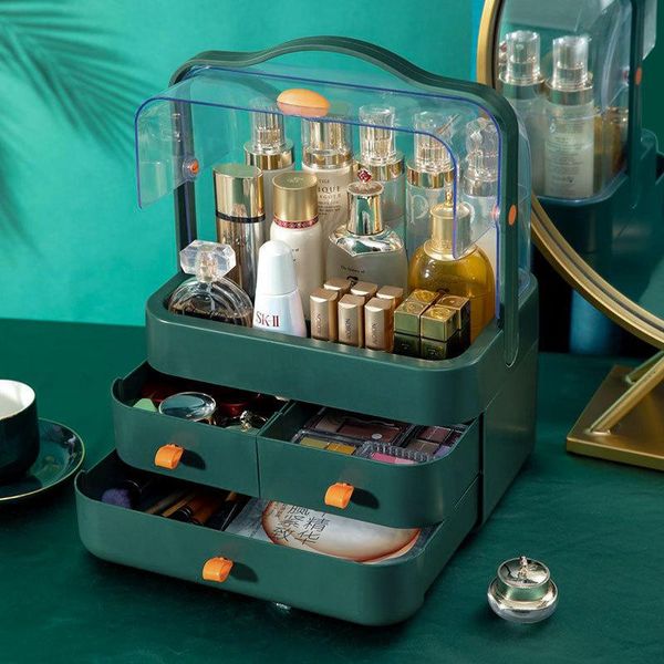storage boxes & bins fashion big capacity cosmetic box waterproof dustproof bathroom deskbeauty makeup organizer skin care drawer
storage boxes & bins fashion big capacity cosmetic box waterproof dustproof bathroom deskbeauty makeup organizer skin care drawer