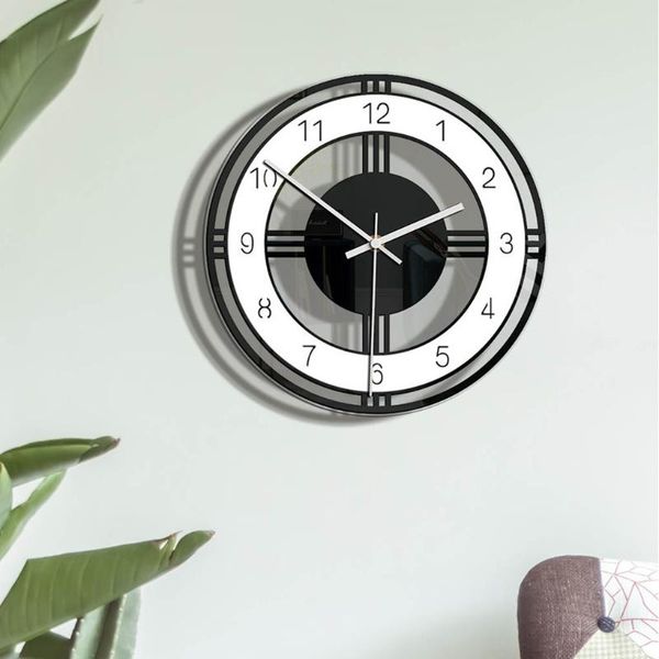 wall clocks 1pcs round dial clock home living room bedroom acrylic metal pointer simple vintage style decoration
wall clocks 1pcs round dial clock home living room bedroom acrylic metal pointer simple vintage style decoration