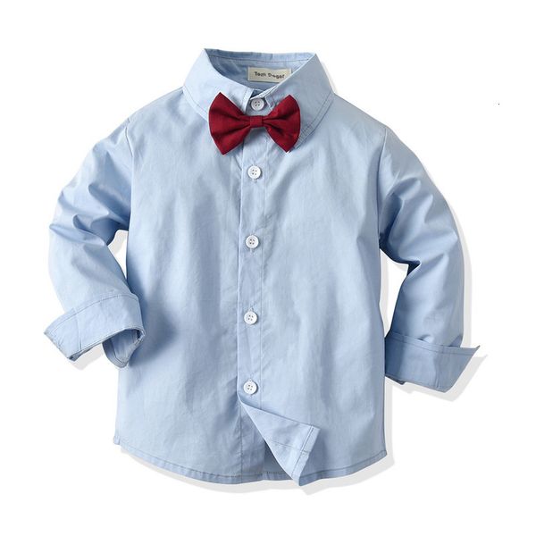 children's spring and autumn suit dress long sleeve shirt strap children's pants, Blue
children's spring and autumn suit dress long sleeve shirt strap children's pants, Blue