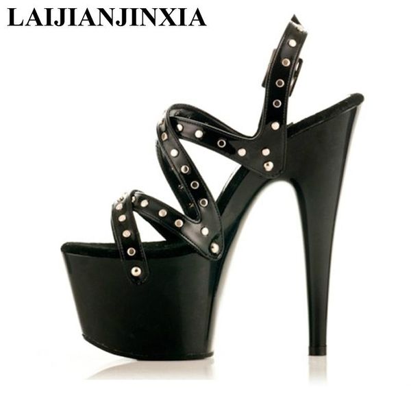 17cm fashion gorgeous glitter shoes for women 7 inch platform clubbing exotic dancer high heels punk sandals dress, Black
17cm fashion gorgeous glitter shoes for women 7 inch platform clubbing exotic dancer high heels punk sandals dress, Black