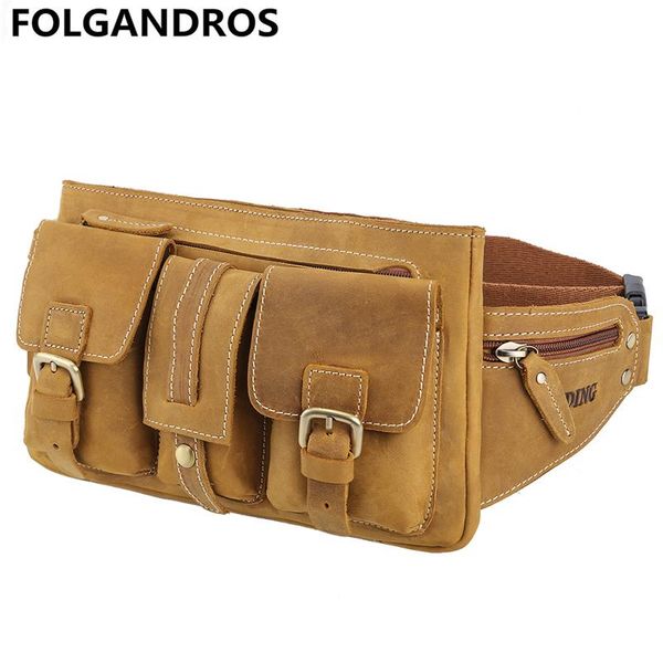 vintage waist bag genuine leather men multifunction phone chest pack male designer fashion hiqh quality cowhide bags
vintage waist bag genuine leather men multifunction phone chest pack male designer fashion hiqh quality cowhide bags
