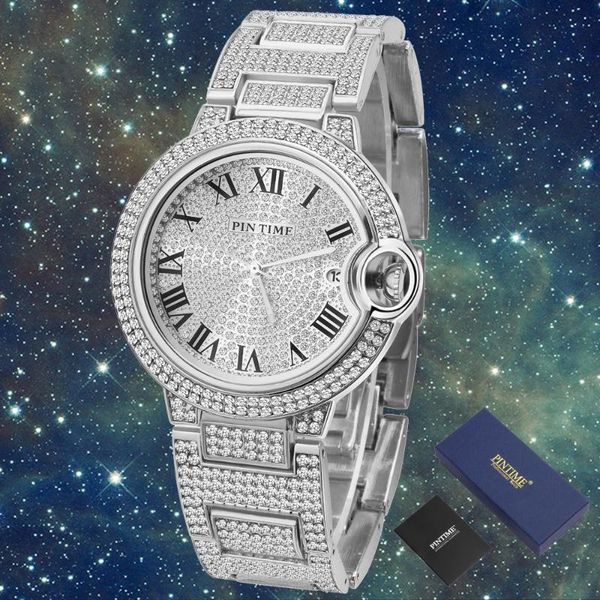 wristwatches iced out diamond women watches gold bracelet lady wristwatch quartz crystal female clock zegarek damskireloj mujer, Slivery;brown
wristwatches iced out diamond women watches gold bracelet lady wristwatch quartz crystal female clock zegarek damskireloj mujer, Slivery;brown