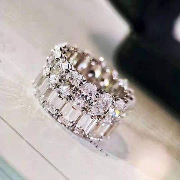 cluster rings 0.5ct emerald cut row pigeon egg diamond ring 925 sterling silver engagement for women wedding fine jewelry, Golden;silver
cluster rings 0.5ct emerald cut row pigeon egg diamond ring 925 sterling silver engagement for women wedding fine jewelry, Golden;silver