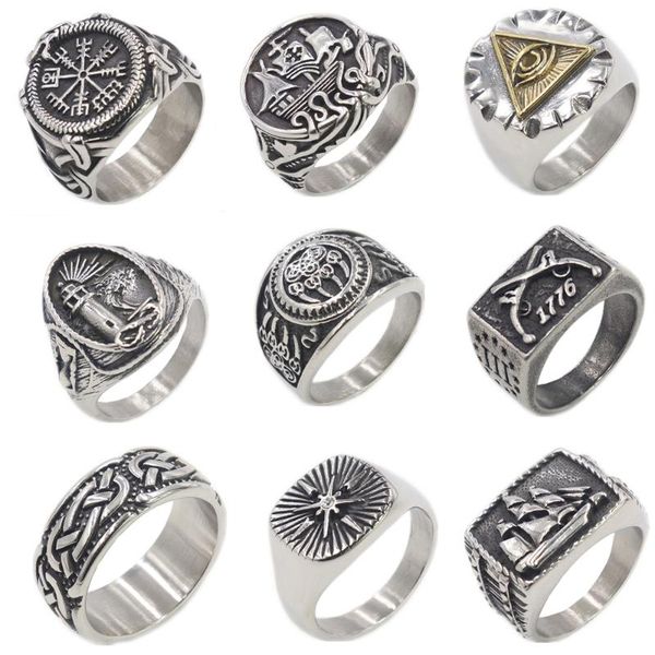 wedding rings loredana high-grade vintage viking legend series stainless steel voyage ancient sailing ring for men solid titanium, Slivery;golden
wedding rings loredana high-grade vintage viking legend series stainless steel voyage ancient sailing ring for men solid titanium, Slivery;golden