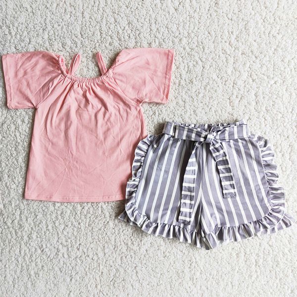 wholesale kids designer clothes girl sets belt design fashion baby girls clothing summer short sleeve ruffler shorts 2pcs children toddler o, White
wholesale kids designer clothes girl sets belt design fashion baby girls clothing summer short sleeve ruffler shorts 2pcs children toddler o, White