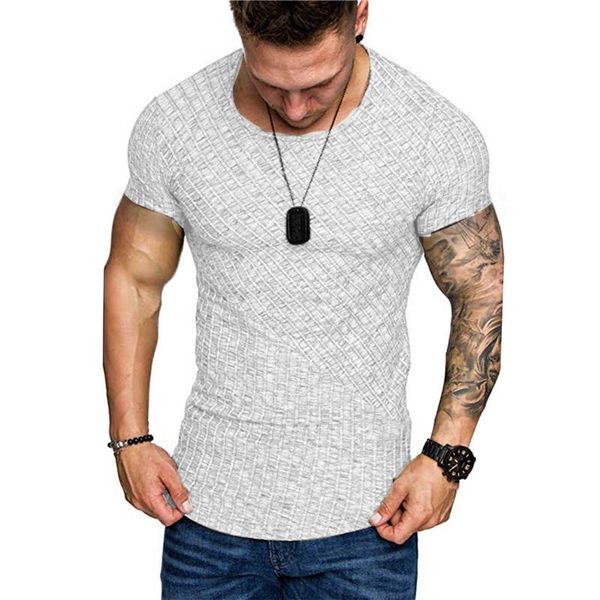 men's t-shirts o neck cotton fitness tshirt sportwear 8 colors selling fashion men summer tees mens clothing short sleeve casual, White;black
men's t-shirts o neck cotton fitness tshirt sportwear 8 colors selling fashion men summer tees mens clothing short sleeve casual, White;black