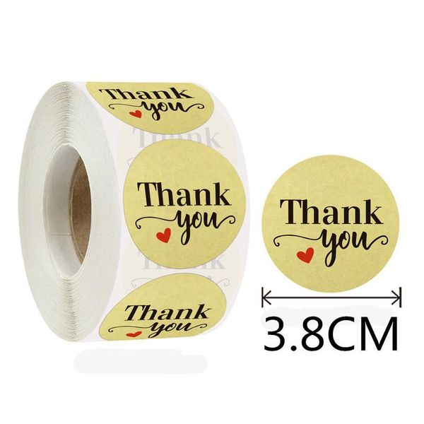 other event & party supplies 500pcs3.8cm roll thank you kraft paper heart-shaped sticker gift commercial decoration
other event & party supplies 500pcs3.8cm roll thank you kraft paper heart-shaped sticker gift commercial decoration